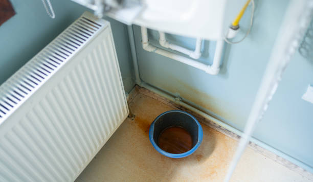 Water damage restoration process in MD